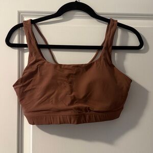 Athleta Brown Sports Bra